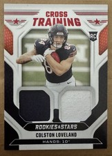 Colston Loveland 2025 Panini Rookies & Stars - Cross Training #CT-CLD (MEM, RC)