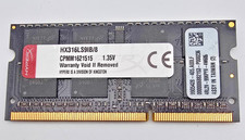 HyperX 8GB DDR3L 1600MHz Laptop RAM PC3-12800S SODIMM 1.35V