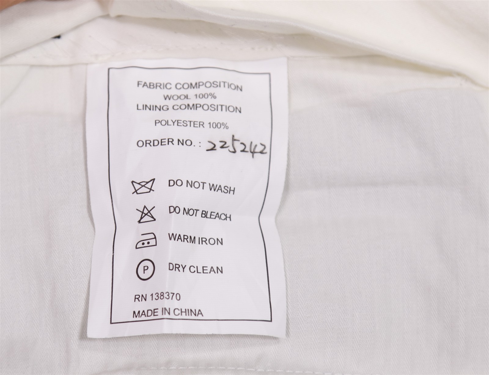 Andrew Lock Custom Tailored Solid Gray Pleated Wo… - image 7