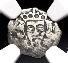 IRELAND. Edward IV, 1471-1483. Silver Penny. Burns Du-29, S-6373I, NGC F, RARE