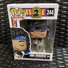 Funko Pop! Figura Vinilo Chaqueta Jimi Hendrix Live in Maui #244 CON PROTECTOR