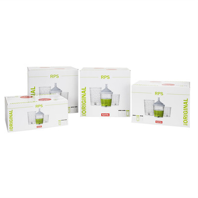  SATA Spray Equipment RPS Cup, 0.9L, Std Lid, 125m Flat Sieve, 50 Pk SAT.1202259