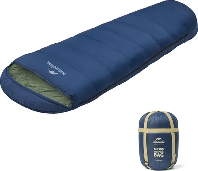 Naturehike Mummy Sleeping Bag Cotton, 300GSM/600GSM Winter, Four