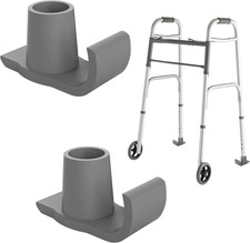 Walker Ski Glides 2 Pack, Walker Glide Ski Heavy Duty, Walker Accessories for Se