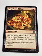 Magic The Gathering:Teenage Mutant Ninja Turtles:spicy Oatmeal Pizza: U 0109