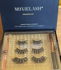 MOXIELASH Magnetic Eyelash & Eyeliner Kit- #DRAMATIC KIT, New In Box
