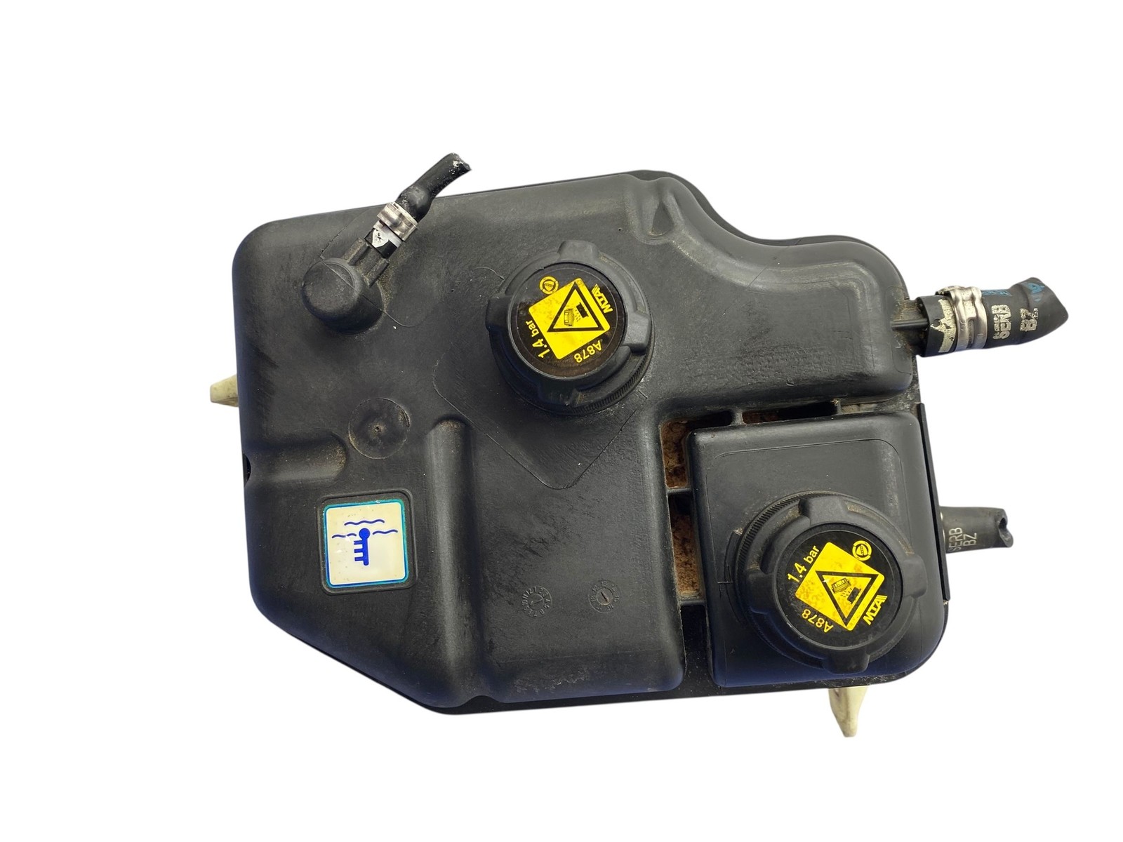 2017 MASERATI LEVANTE M161 OEM 3.0L ENGINE COOLANT RESERVOIR EXPANSION TANK