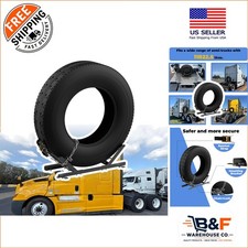 Universal Fit Spare Tire Rack For Semi-trucks - Easy Install Secure Hold