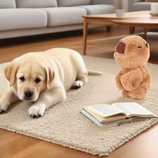 Capybara Plush Wristband Toy Cuddly Stuffed Soft Slap Bracelet for Kids Gift