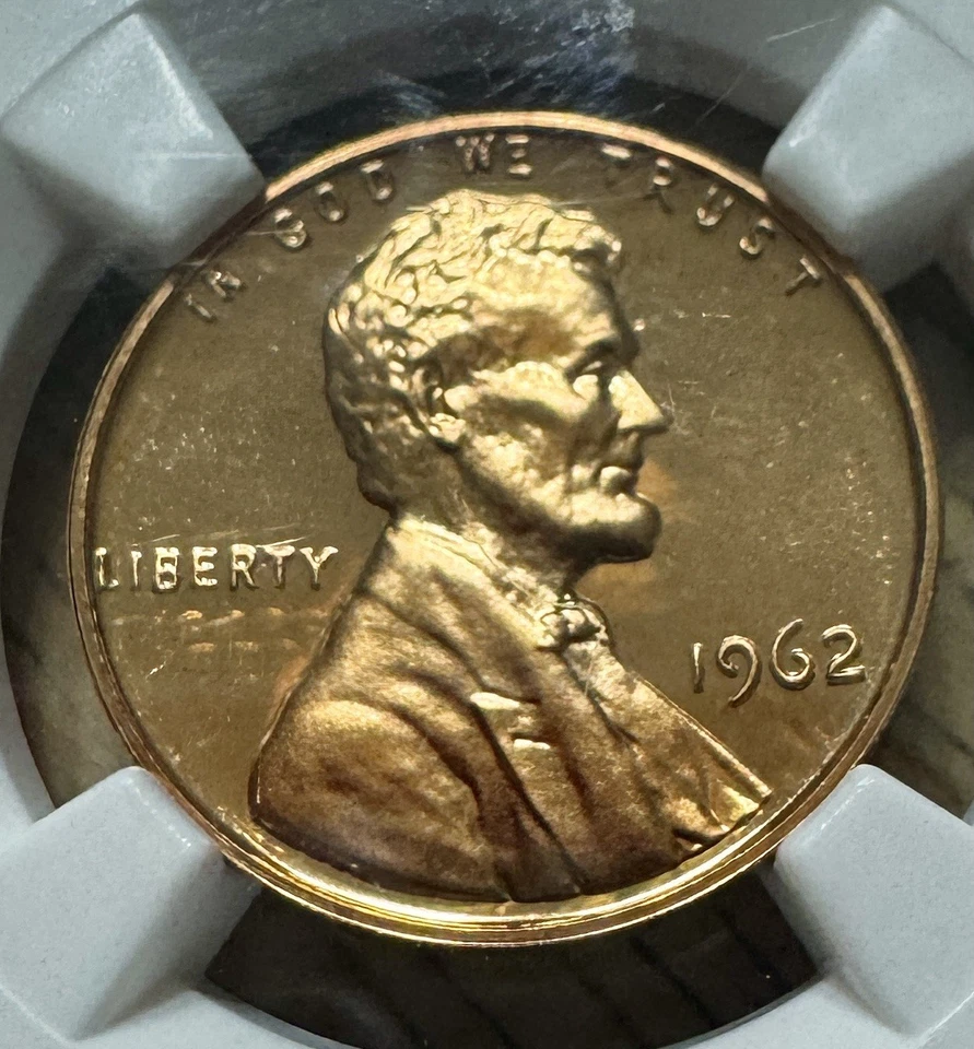 1962 1C PF69 RD NGC Lincoln Memorial Proof Cent - Image 3 of 4