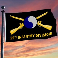 29th Infantry Division US Army Military Flag Garden House Decor 3x5Feet