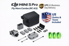 DJI Mini 5 Pro Fly More Combo  3 Batteries  RC-N3, US Duty Included 