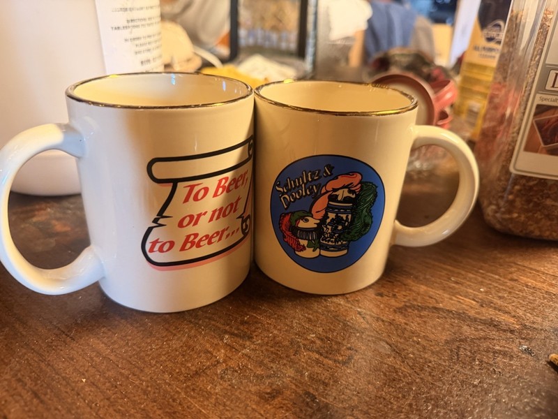 Shultz And Dooley Beer Mugs