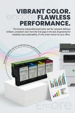 Encore toner Lexmark 71B10K0 71B10C0 71B10Y0 71B10M0 to CS317 CS417 CX317 CX417