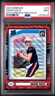 2024 Donruss 🔥 Drake Maye 🔥 Optic Preview Red Wave Prizm Rated Rookie - PSA 9
