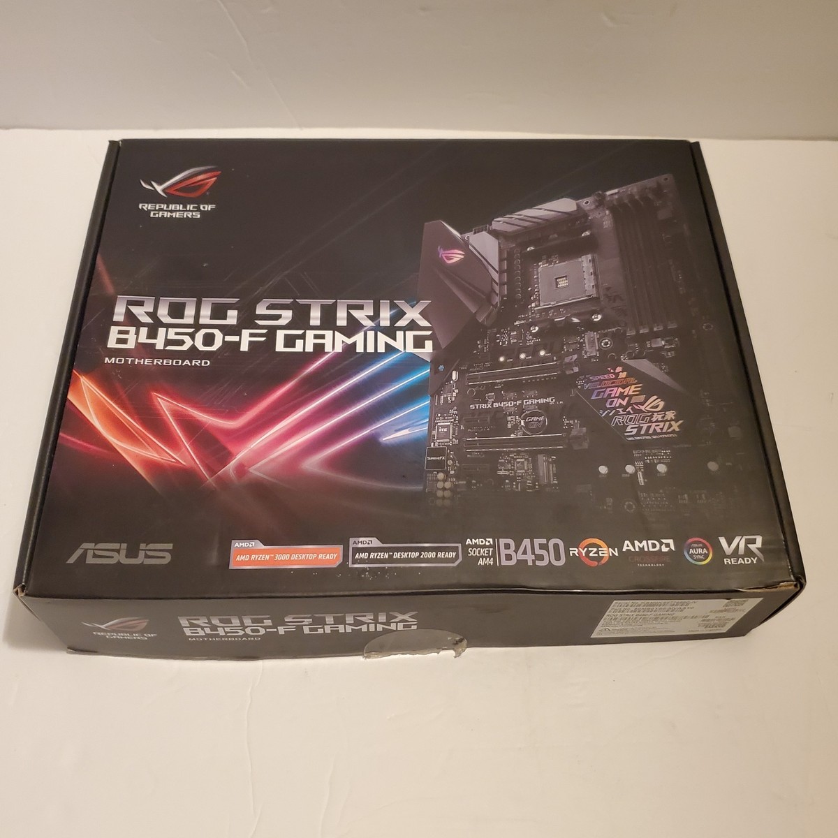 ASUS ROG STRIX B450-F GAMING ATX Motherboard AMD Socket AM4 DDR4