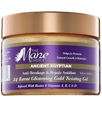 The Mane Choice Ancient Egyptian 24 Karat Glistening Gold Twisting Gel
