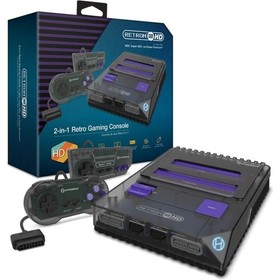 HYPERKIN RetroN 2 HD Gaming Console for NES/ Super NES/ Super Famicom [Space