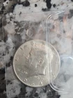 1964 Kennedy Half Dollar, "90% Silver", Circulated Coin.