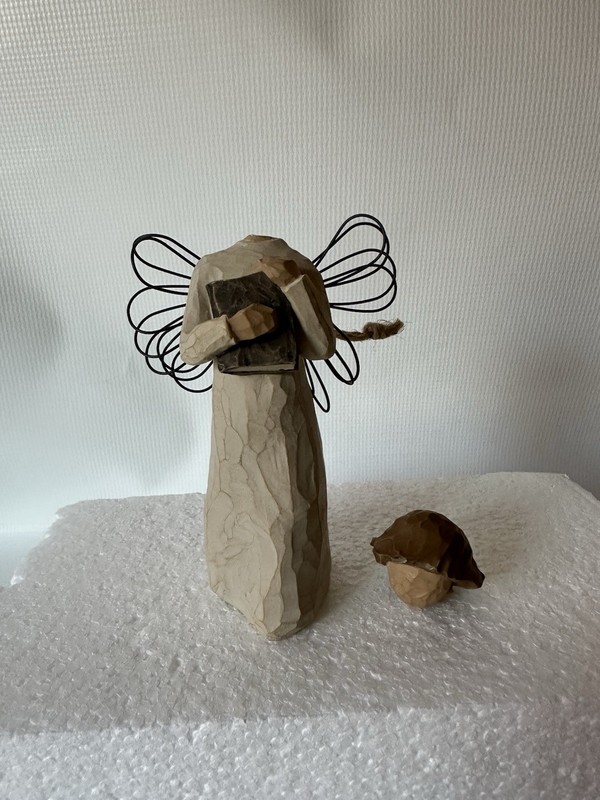 Willow Tree Angel Of Learning BROKE Figurine Demdaco No Box Susan Lordi 1999