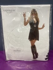 UNDERWRAPS SUNSHINE HIPPIE WOMEN HALLOWEEN COSTUME SMALL
