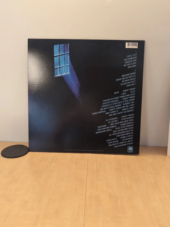 Flaco Einzelhaft A&M Records 1982 SP-6-4951 Vinyl Record LP Synth Pop Foto 4 de 4