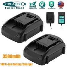 Battery/Charger For Worx WA3512.1 WA3512 WA3525 WA3520 WG151 3500mAh 18V Li-ion