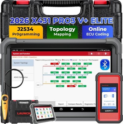 2026 LAUNCH X431 PRO3 V+ Elite PRO 5 OBD2 Diagnosegerät ECU Coding TPMS + VSP600