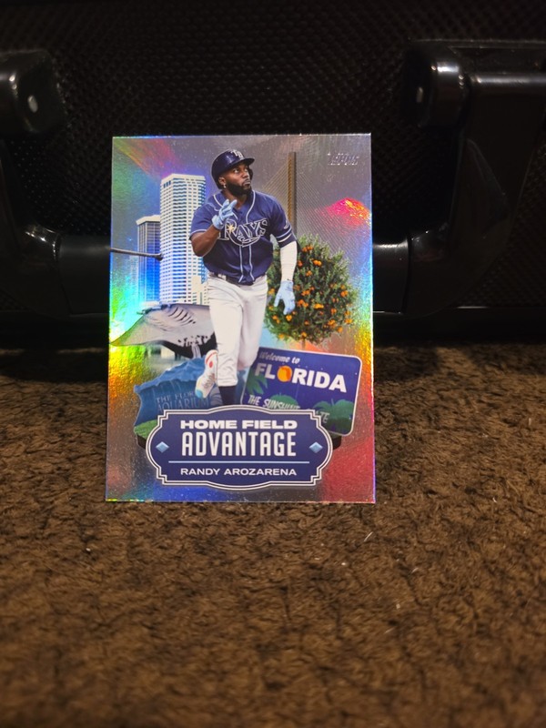 Randy Arozarena CASE HIT SSP 2023 Topps Update Series Home Field Advantage HA-29