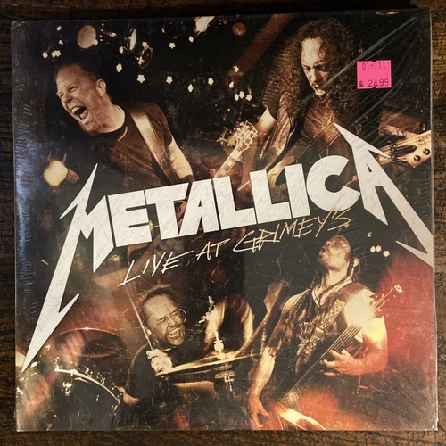 METALLICA ~Live At Grimey's~ 2x10" LP Vinyl NEW Sealed RSD 2010 Record Store Day