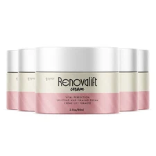 (5 Pack) Renovalift Cream Advanced Anti-Wrinkle Skin Moisturizer, Renova Lift