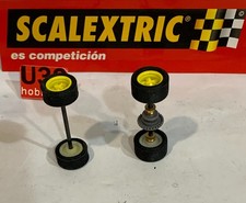 Slot Car SCX Scalextric Altaya Complete Front And Rear Axle Lancia Stratos