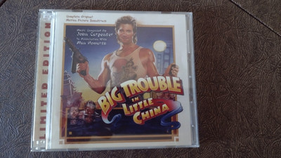 RARE Big Trouble in Little China [Limited Edition] La La Records 2-CD Set 2009