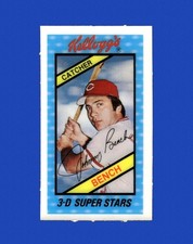 1980 Kellogg's Set-Break # 52 Johnny Bench NM-MT OR BETTER *GMCARDS*