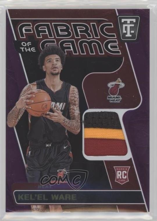 2024 Panini Totally Certified Mirror Purple 10/99 Kel'el Ware #FGR-KLW RC 06v0