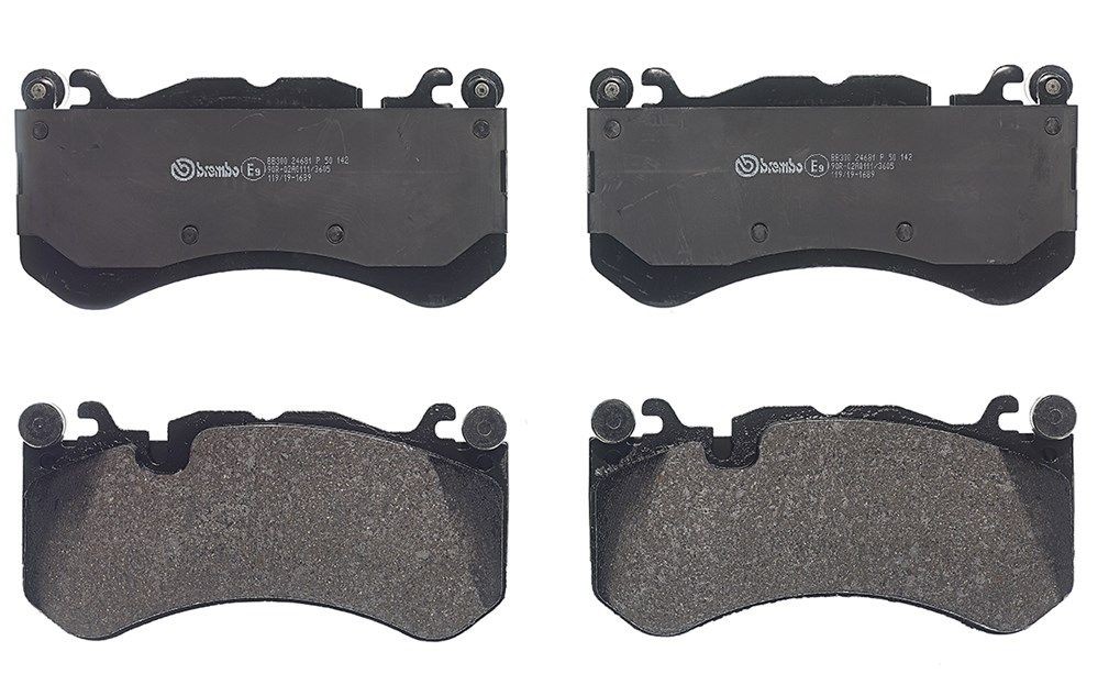 BREMBO BREMSBELÄGE + WARNKONTAKT VORNE passend für MERCEDES-BENZ G-KLASSE W463