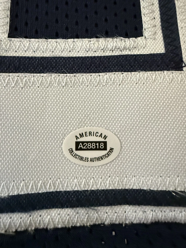 Camiseta Troy Aikman Dallas Cowboys assinada - Imagem 3 de 4