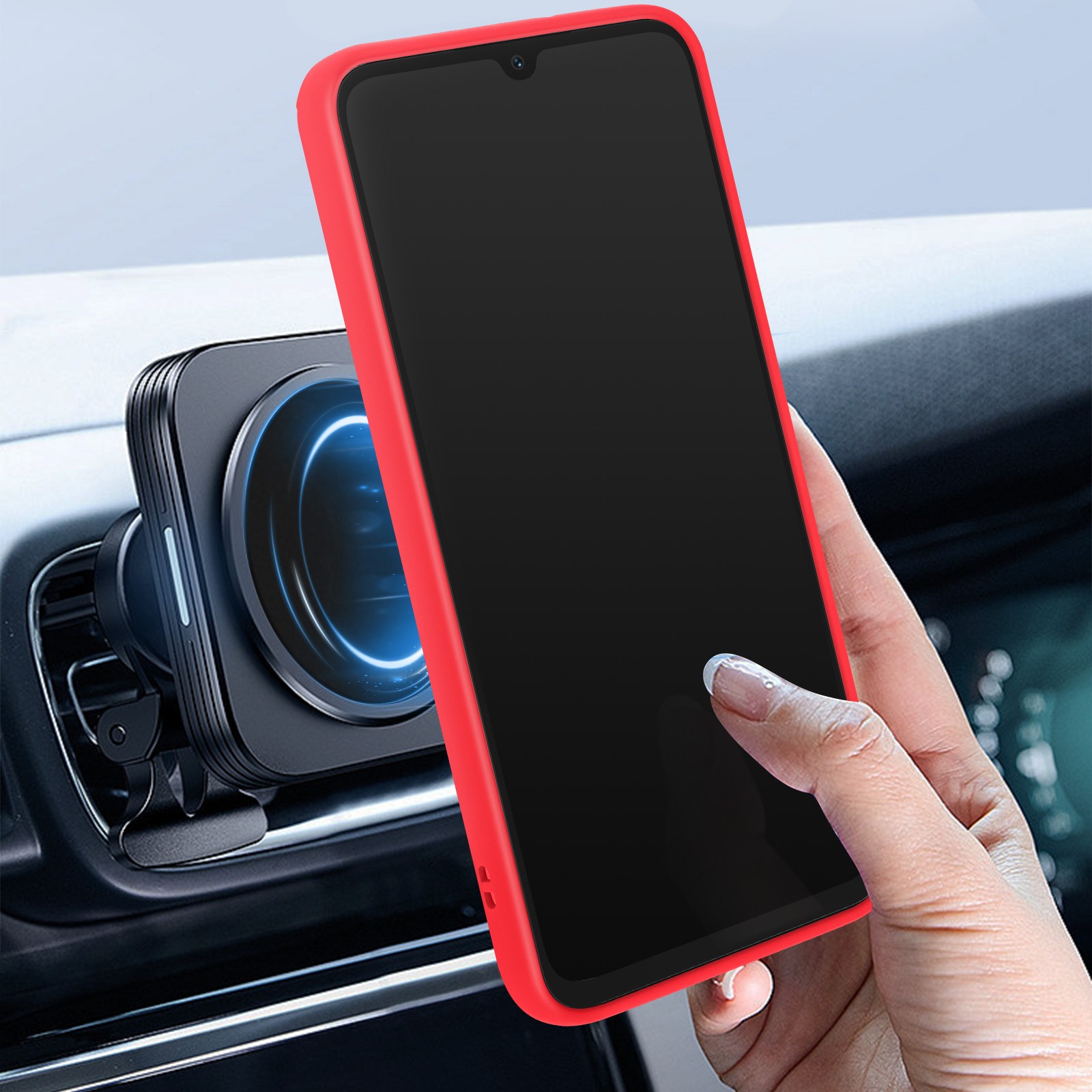 Coque Galaxy A05s Rouge Idéale pour Visionner vos Vidéos