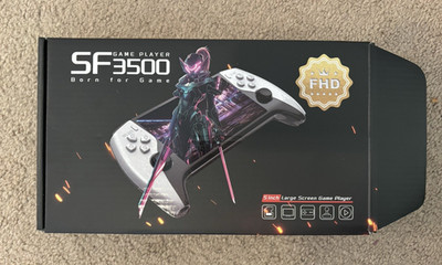 SF3500 Handheld Game Player 5  IPS Screen New Open Box