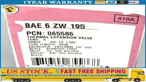EMERSON BAE 6 ZW 195 Valve New
