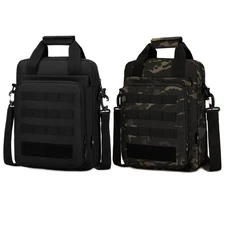 Military Tactical Briefcase Molle Large Outdoor Messenger Shoulder Bag Handbag