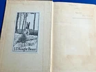 1916 Poems by Rupert Brooke WWI Alsatian dog  book plate poetry WWI Great War