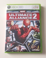 Microsoft XBOX 360 Marvel Ultimate Alliance 2 NO MANUAL