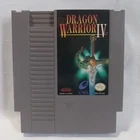 Dragon Warrior Iv Nintendo Nes Game Cartridge Only Tested Authentic