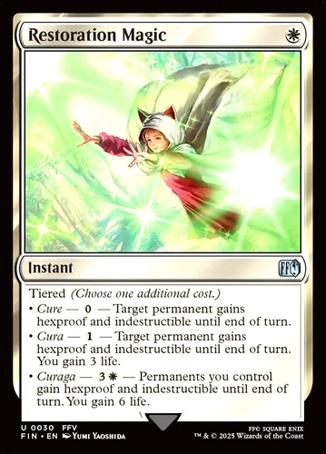 MTG Restoration Magic 30 Foil Final Fantasy