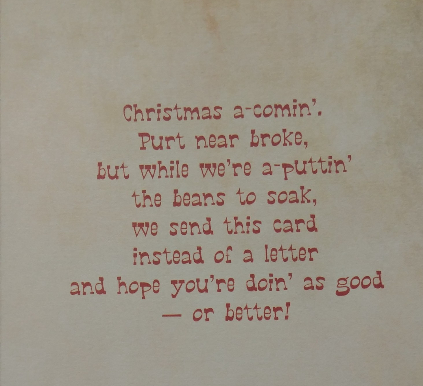 "Kooky Holiday (4) Leanin Tree Christmas, New Year Cards, New With (4) Envelopes