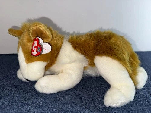 Ty Beanie Buddy Cassie Collie Dog 12" Plush w/ Tag Plush Stuffed Animal Vintage