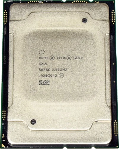 Intel Xeon Gold 5215 CPU Prozessor 2.50 GHz 10-Core 13,75 MB Cache SRFBC LGA3647