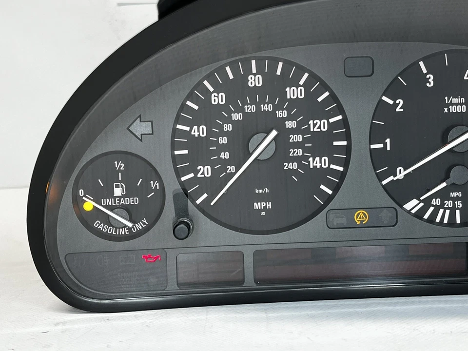 Приборная панель 1999-2001 BMW E38 740i 740iL 750iL *только запчасти/ремонт* - Изображение 3 из 4