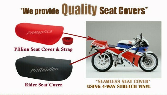 HONDA VFR400 R 1986 87 88 89 90 91 1992 RIDER & PILLION SEAT COVER